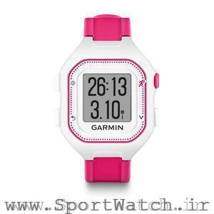 Forerunner 25 White Pink Watch Only