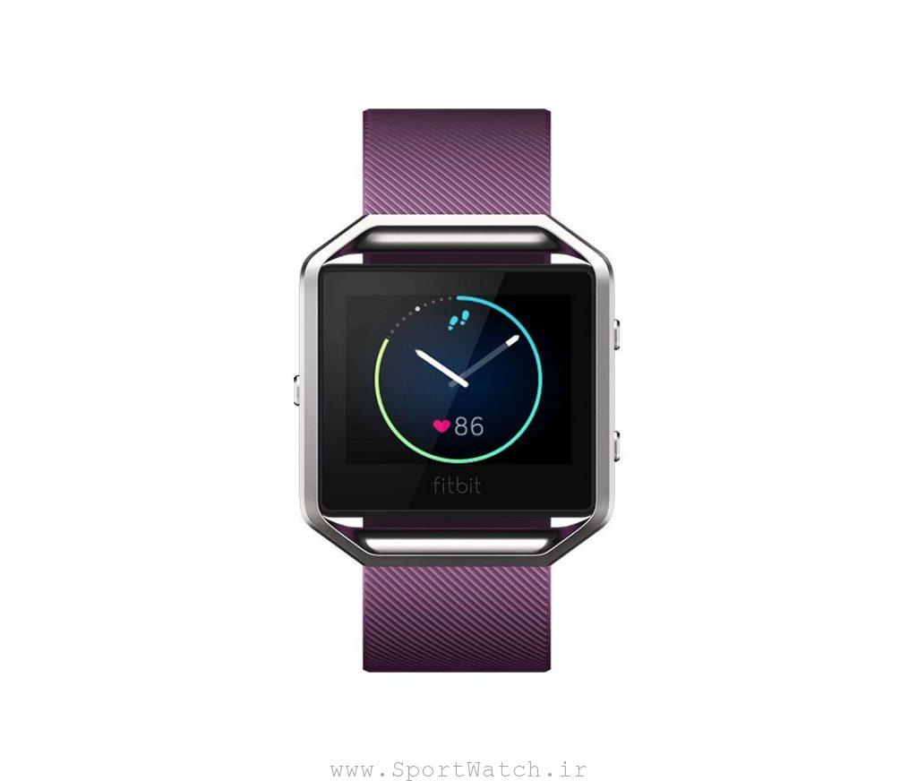 ساعت هوشمند فیت بیت Fitbit Blaze Smart Fitness Watch Plum Silver
