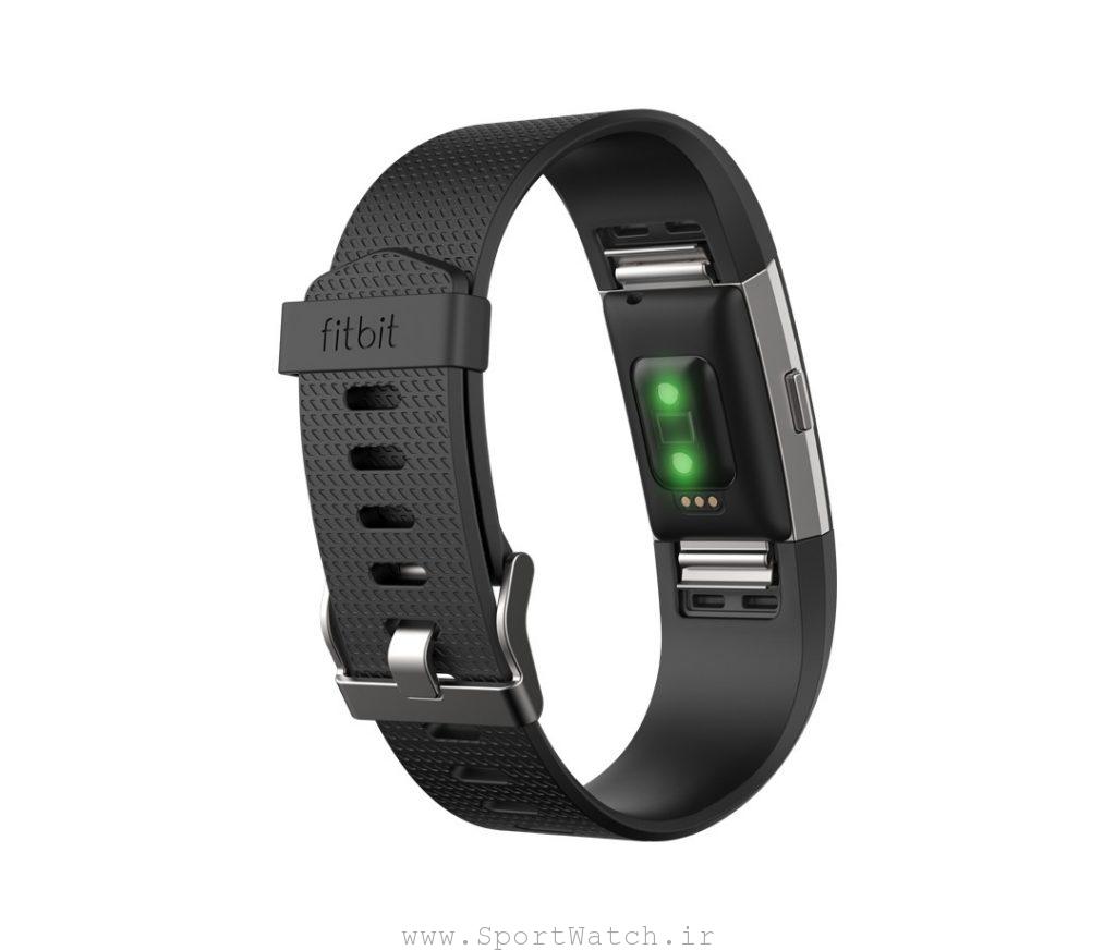 ساعت هوشمند فیت بیت Fitbit charge2 black silver